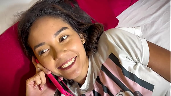 Image I GET MY BEST FRIEND TO SUCK MY RICH COCK WHILE SHE'S ON A CALL - THEYOUNGNICO