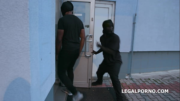Image Nicole Black , Gangbang by 6 masked looters , anal creampies