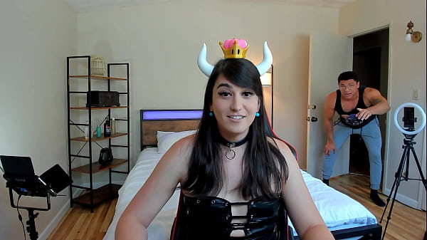 Image Trans Asian E-Girl Daniella Tea Gets Slutted Out in Bowsette Cosplay