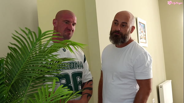 Image Hardcore Threesome Game: Stepdad and His Buddy Fuck the Gamer Slut with Two Huge Cocks