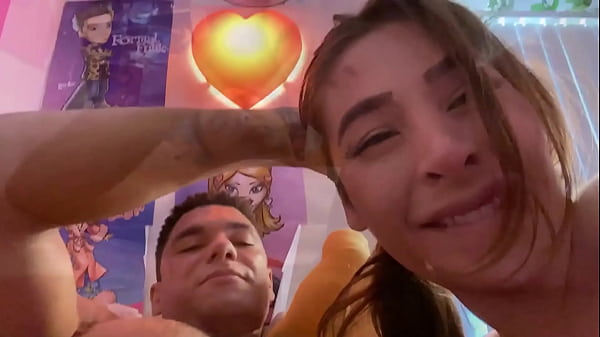Image Sexy Latina Trans Girl Alexa Scout Flip Fucks & Cums While Taking Dick