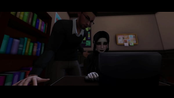 Image Goth girl pounded by teacher
