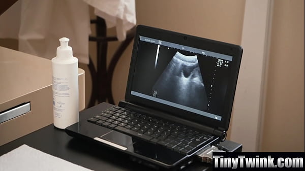 Image Tiny Twink Prompting the Handsome Medic to Pull out His Ultrasound for A Closer Look - Tinytwink