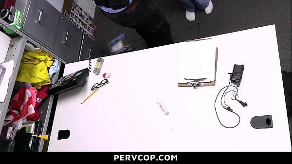 Image Shoplifting Sneakers Gets Her Raunchy Office Blowjob to Avoid Jail Time - Pervcop