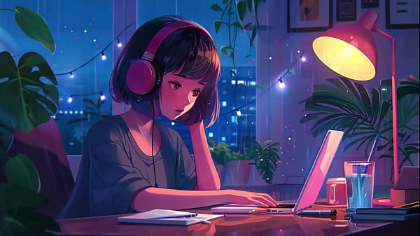 Image Lofi chill   rain - Descansa unos minutos