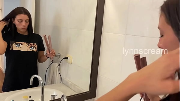 Image Deepthroating my shy stepbrother at my parents' house - Lynn Scream