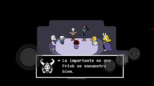 Image Me deton&oacute_ a Asriel Dremmur en Undertale android