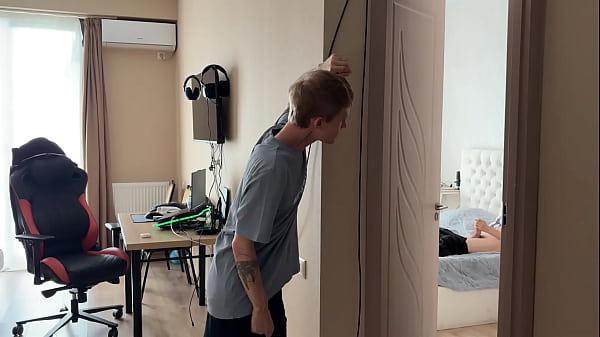 Image part 1 caught my straight friend jerking off to gay porn