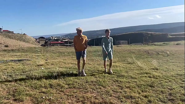 Image part 2 daddy in a tent in the forest fucks two sweet twinks