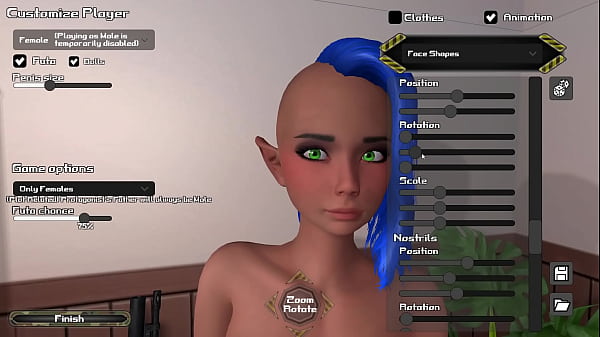 Image Gameplay Bitch Land #1 Charaktererstellung