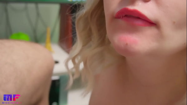 Image ASMR Best close up blowjob, oral creampie