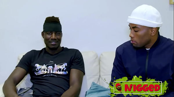 Image A beautiful young woman goes on a blind date, enters a dark room, and fucks two black guys. Inna Black's interracial threesome in Nigged