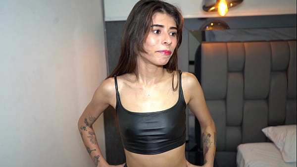 Image Hot brunette gets fuck hard in the ass to go out with a revealing dress.