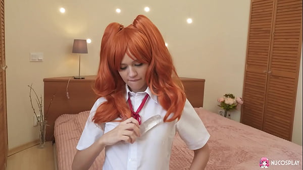 Image Horny redhead Novella Night plays with her dildo and moans until she reaches orgasm.