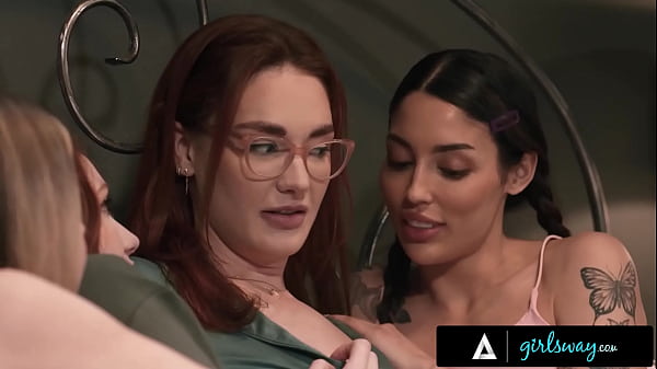 Image GIRLSWAY - Spooked Scarlet Skies & Pals Vanessa Sky, Coco Lovelock Hang With Stepmom Siri Dahl