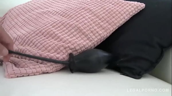 Image Slut moaning loudly with triple pussy pounding and extreme double anal stretching before exploding in a squirting orgasm that leaves her entire body covered in hot cum