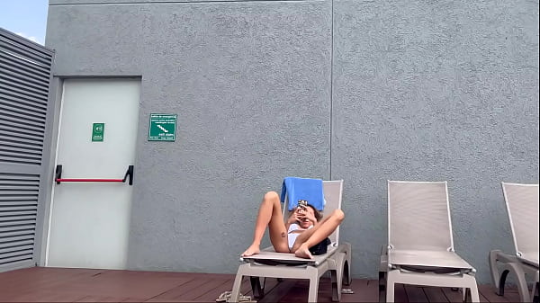 Image I recorded my famous influencer roommate sunbathing in brasilin thong here in medelin