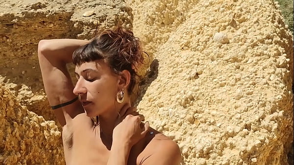 Image Real Amateur Couple Fucking in Public Beach &ndash_ Doggy Style & Blowjob
