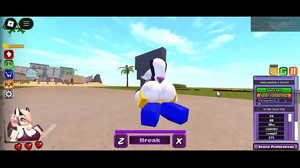 Image Loona fucking with Noob in Roblox