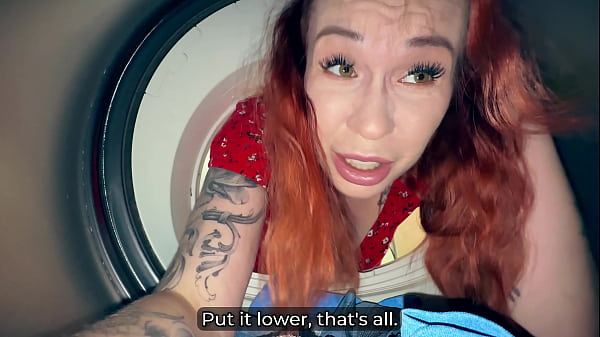 Image Step Son Fucks Step Mom Stuck in Washer - Hot Creampie Finish
