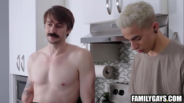 Image Stepdad teaching stepson how to be a man