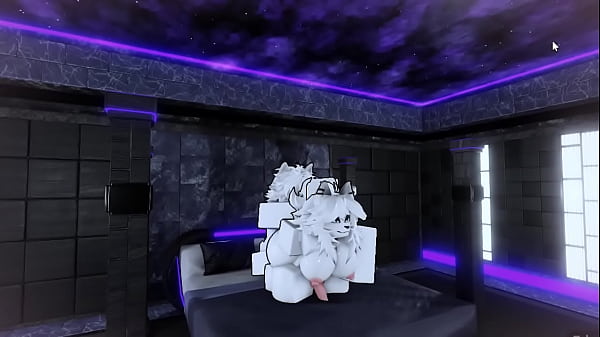 Image furry trans girl gets gooned in roblox studio