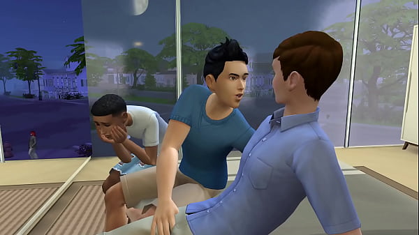 Image Kenji x Darius x ben part2 sims4
