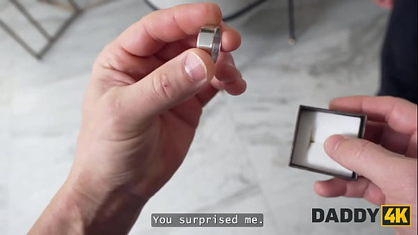 Image DADDY4K. Naughty Caroline Marian is making that cock cum to get the ring out of it