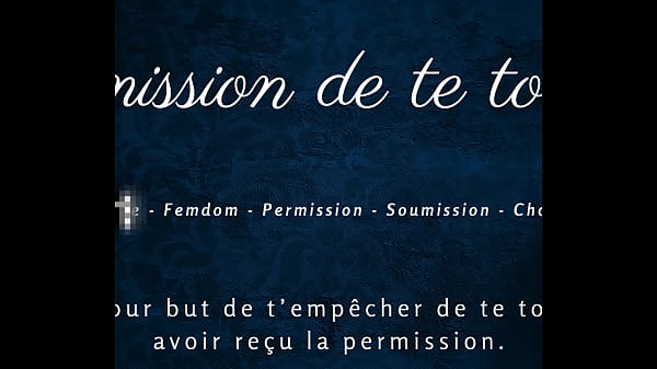 Image Permission de te toucher - French audio JOI edging