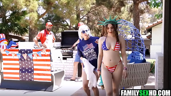 Image Step daughter threesomed on 4th of july