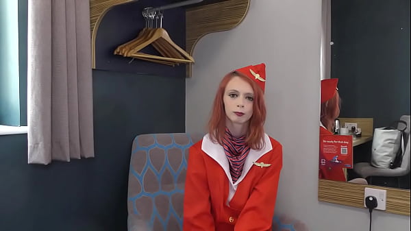 Image DarkMinxx -Petit British Air Hostess Recruit trys BBC
