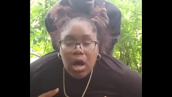 Image Fucking young thick big booty ebony slut out in public