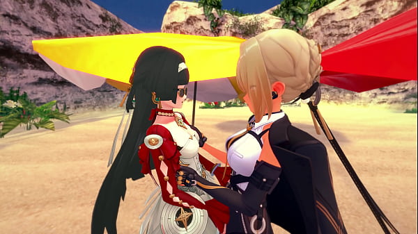 Image Zenless Zone Zero - Astra Yao and Evelyn [3D Hentai, 4K 60FPS, Uncensored]