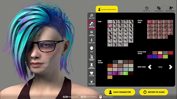 Image Gameplay LoveXLust #2 Charaktererstellung
