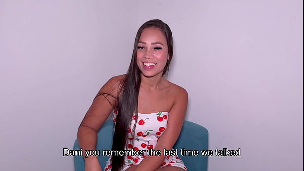 Image Latina brunette with a big ass invites her fan to a fake casting to destroy her tight pussy with a BBC and makes him cum in her mouth - Daniela Andrea and Rioc69