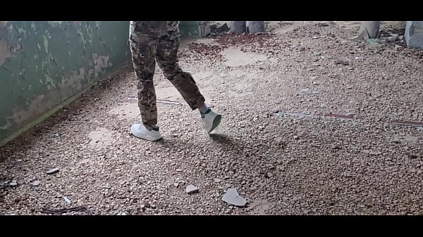 Image A military sergeant had his pants torn off and was fucked in the army while on duty!