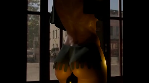 Image 3D boobs, belly and butt expansion with dildos test