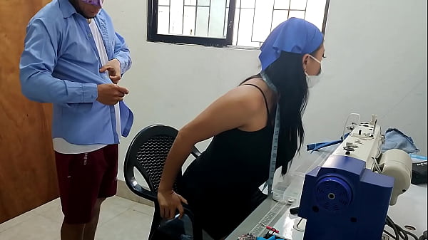 Image Sex-addicted slut seduces me and asks for cock at work