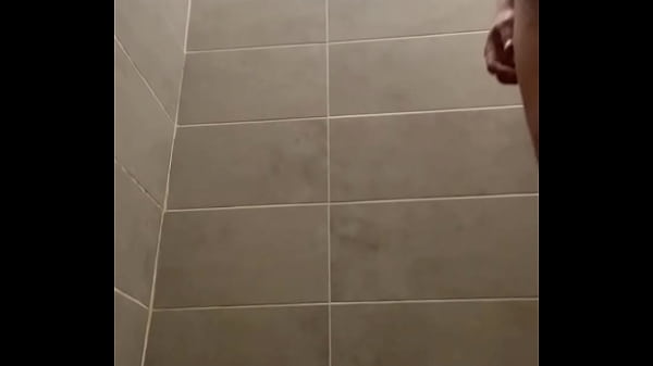 Image Hot Latin guy Mejicanito masturbates before taking a shower, is so horny, moans, and cums having a nice orgasm