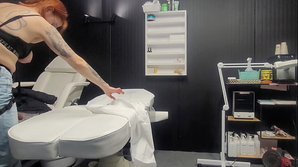 Image This mAsseuse Just take strapon and Fuck This GUY ! pegging Cum