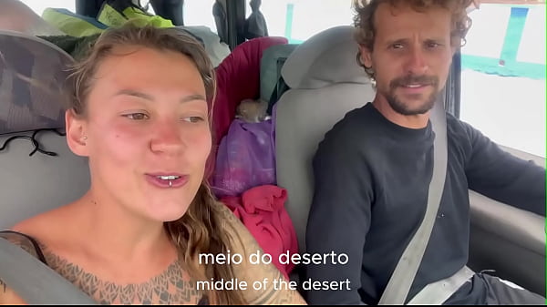 Image Transamos escondidos no meio de um deserto em Marrocos - Damiana, brasileira safada pela Europa Ep7