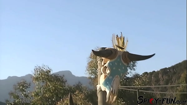 Image Nymph Getting Her Ass Fucked Outdoors
