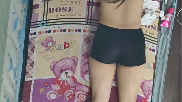 Image Sneaking doggy sex on bed with big ass classmate