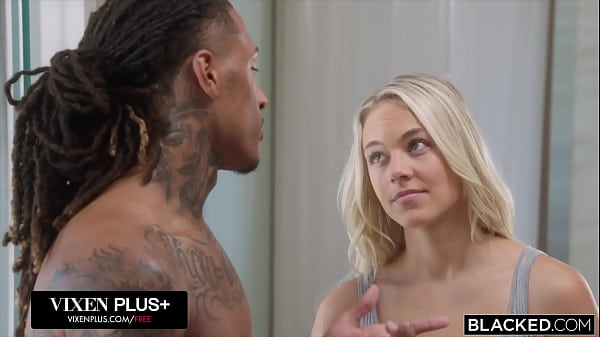 Image BLACKED Hot Blonde College Girl Kelsey Kane Can't Resist Neighbor's BBC