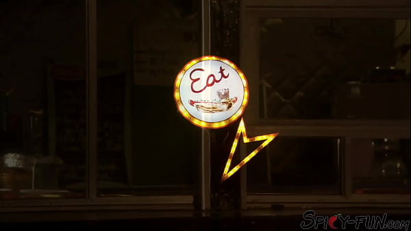 Image Brunette Amateur Is Getting Fucked Inside The American Diner