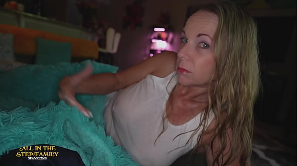 Image Stepmom Cuddles Stepson To Keep Warm! Cum In Mouth. ~ Kymber Leigh