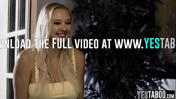 Image Busty teen convinces curvy MILF stepmom and stepdad for threesome