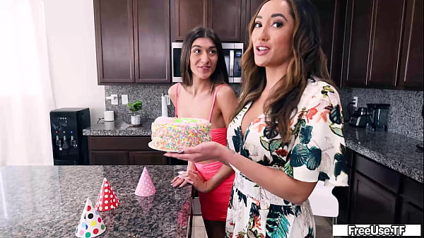 Image A Freeuse Filled Birthday - Chloe Amour, Aubry Babcock, Joshua Lewis