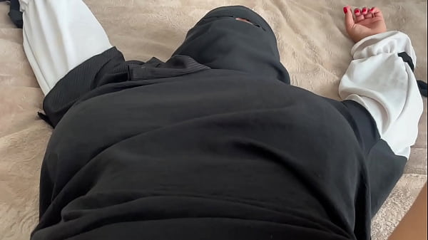 Image Arab cleaning lady aroused client with her tight pussy and big tits