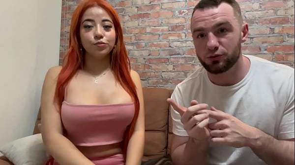 Image Behind the Scenes with Gorgeous Redhead, Celeste Alba, and Andres Acosta